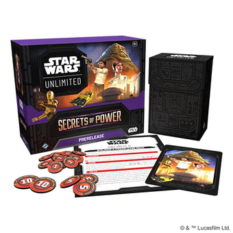 Star Wars Unlimited Secrets of Power Prerelease Kit