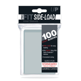 Ultra Pro Clear Inner Sleeves Fit Side load
