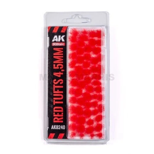 AK Diorama: Red Wargame Tufts