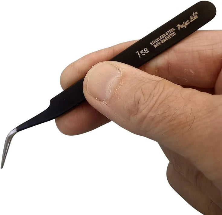 Expo Tools No. 7sa Perfect Line Curved Tweezer