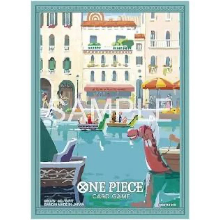 One Piece Card Game: Official Sleeve Bandai TCG Water Seven/ Sky Island