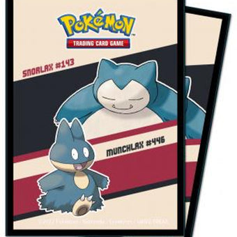 Snorlax and Munchlax Standard Deck Protector Sleeves (65ct) for Pokémon