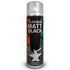 Colour Forge Matt Black  Spray Paint (500ml)