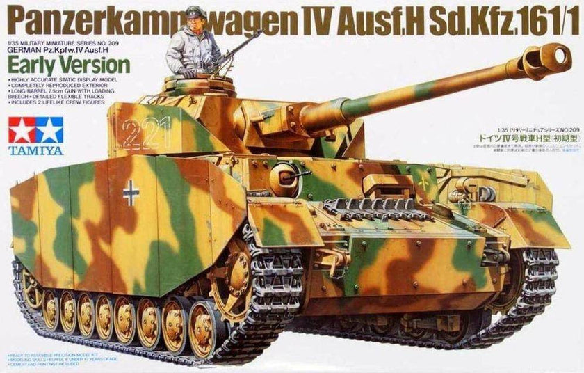 Tamiya 1/35 PZ KPFW IV AUSF. H Early Version