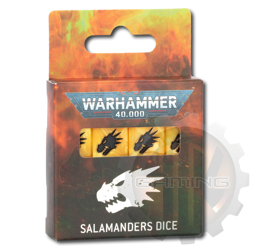 Warhammer 40000: Salamanders Dice