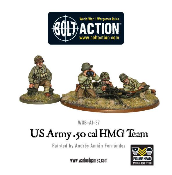 Bolt Action  US Army 50 Cal HMG Team Blister Pack