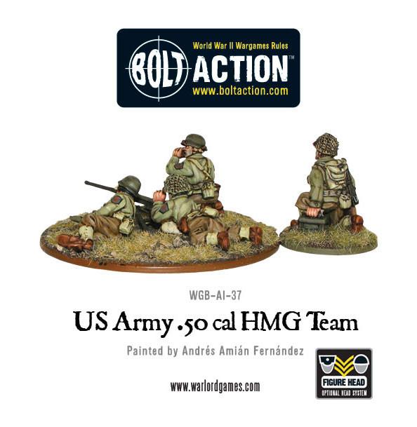 Bolt Action  US Army 50 Cal HMG Team Blister Pack