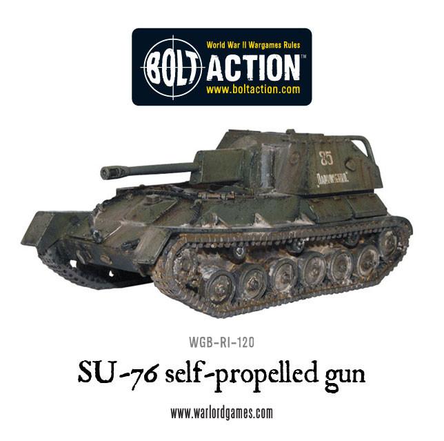 Bolt Action - SU-76 Self-Propelled Gun