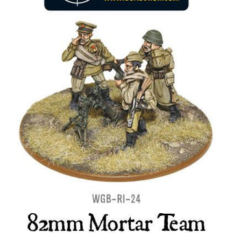 Soviet 82mm Mortar Team Blister Pack
