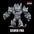 Turbo Dork: Silver Fox Metallic Acrylic Paint 22ml Bottle