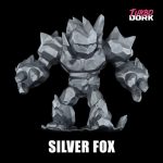 Turbo Dork: Silver Fox Metallic Acrylic Paint 22ml Bottle