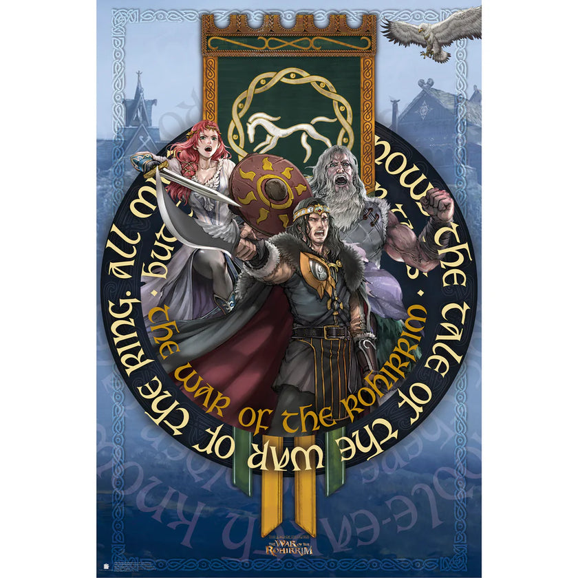 The Lord of The Rings War of The Rohirrim Characters 61 x 91.5cm Maxi Poster