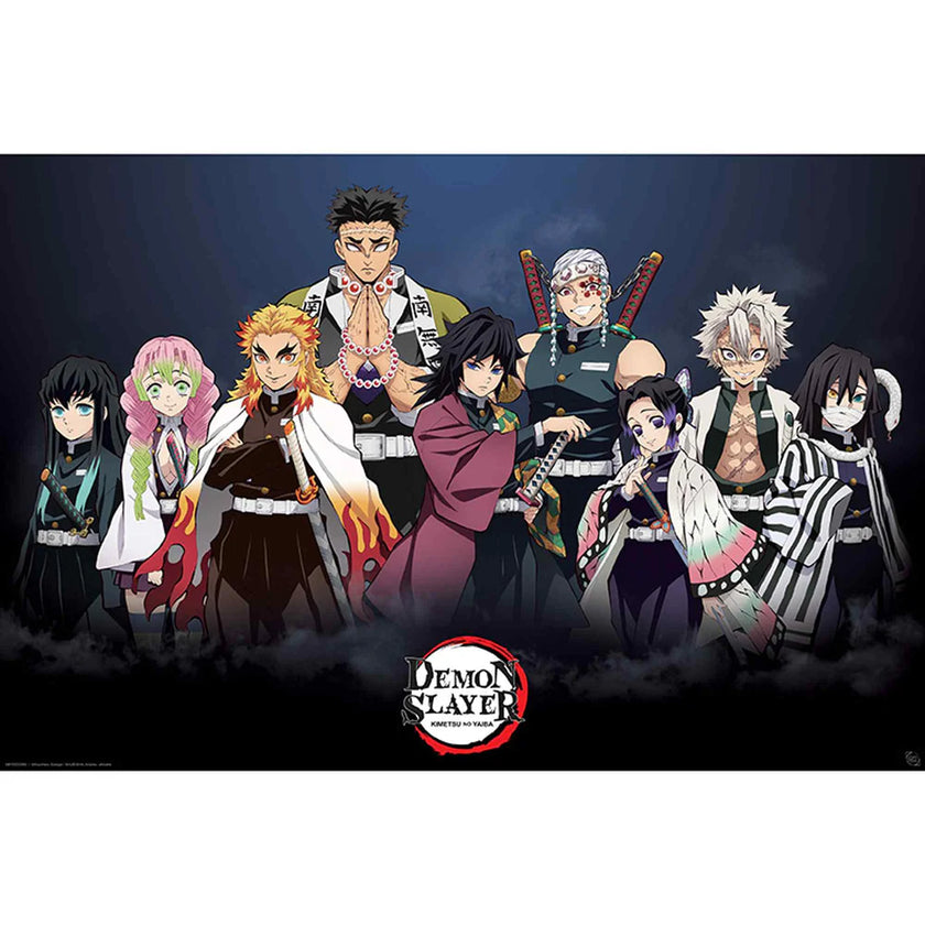 Demon Slayer Pillars 61 x 91.5cm Maxi Poster no.2