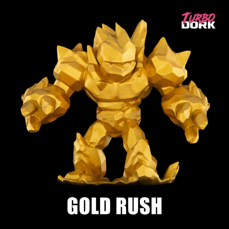 Turbo Dork: Gold Rush Metallic Acrylic Paint 22ml Bottle