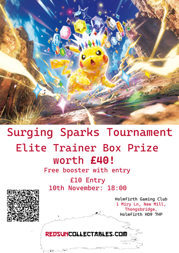 Surging Sparks Poster