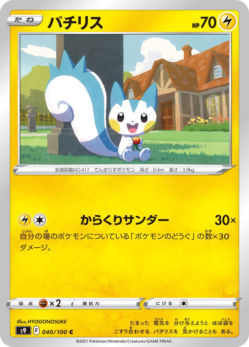 Pachirisu 040/100