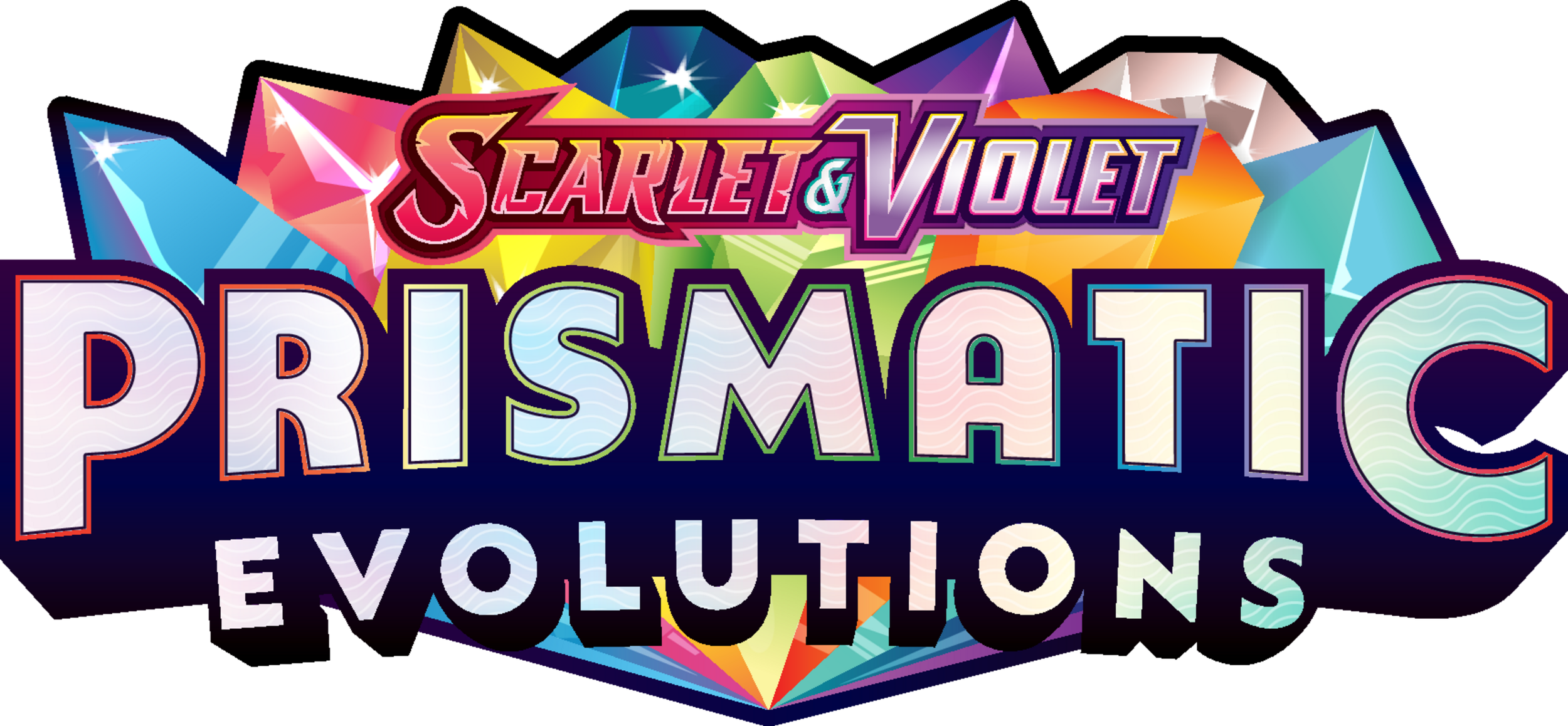 Pokemon TCG Scarlet Violet—Prismatic Evolutions Logo