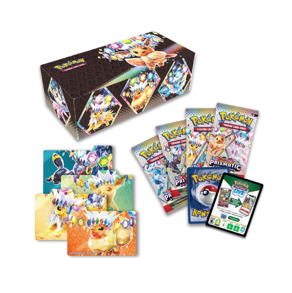 Pokemon Scarlet Violet 8.5 Prismatic Evolution Surprise Box Collection2